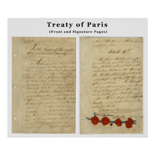Treaty of Paris 1783 - MPJH 8th Grade Social Studies
