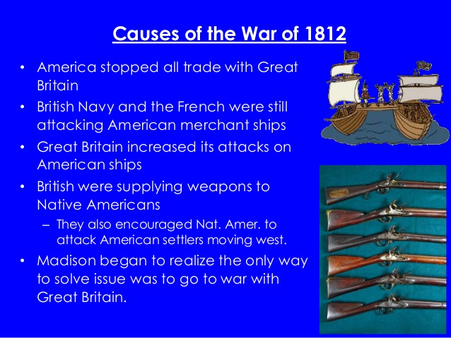 Causes And Effects Of The War Of 1812 Worksheet Answers