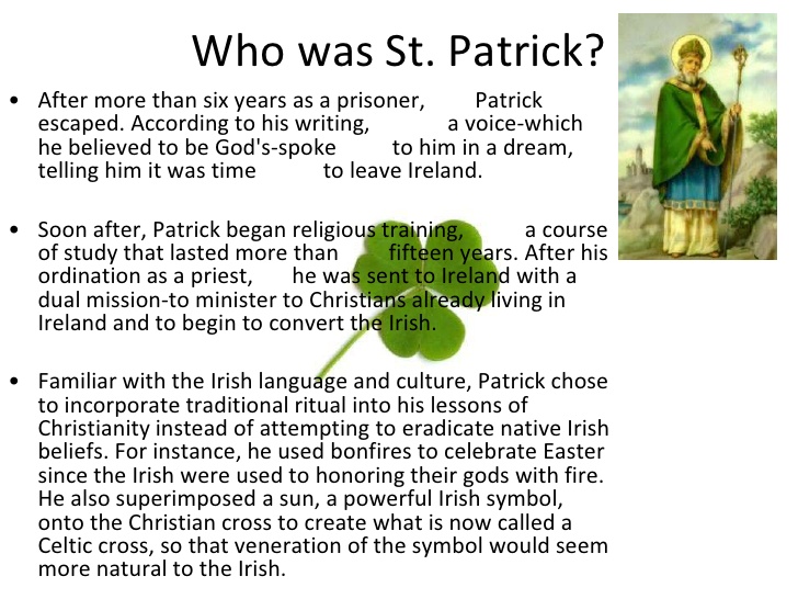 Реферат: History Of St Patrick