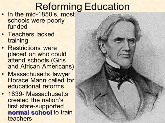 Horace Mann - Reforming Education