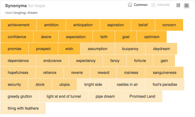 41 Synonyms for Hope